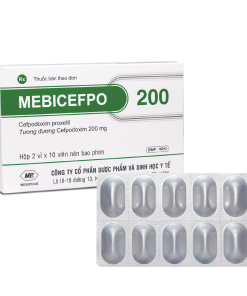 Mebicefpo 200 Cefpodoxim 200mg Mebiphar (Hộp 20 viên)