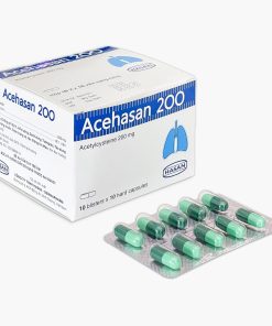 ACEHASAN 200 Acetylcystein  Hasan (Hộp 100 cap)