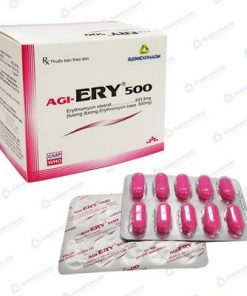 Agi-Ery 500  Erythromycin 500mg Agimexpharm (T40/H100v)