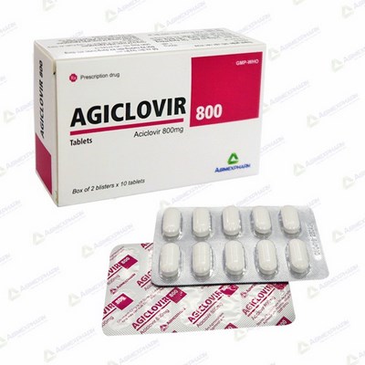 Agiclovir 800 Aciclovir 800mg Agimexpharm (T84/H100v)