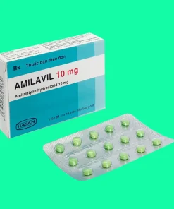 AMILAVIL 10 Amitriptylin hydroclorid 10mg Hasan (Hộp 60 viên)
