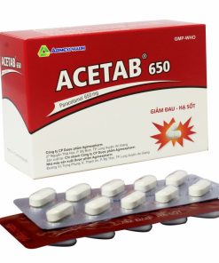 Acetab 650 Paracetamol 650mg Agimexpharm (T80/H100v)