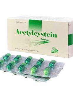 Acetylcystein 200 Tipharco (Hộp 100 viên)