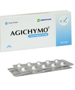 Agichymo 4,2 Alu Chymotrypsin 4,2mg tương đương 21 microkatal Agimexpharm (T180/H60v)