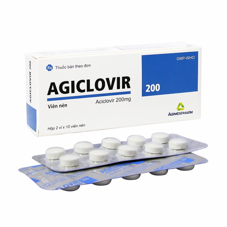 Agiclovir 200 Aciclovir 200mg Agimexpharm (T360/H20v)