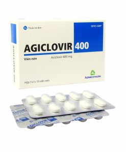 Agiclovir 400 Aciclovir 400mg Agimexpharm (T200/H30v)