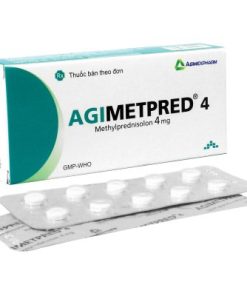 Agimetpred 4 Methylprednisolon 4mg Agimexpharm (T300/H60v)