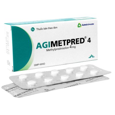 Agimetpred 4 Methylprednisolon 4mg Agimexpharm (T300/H60v)