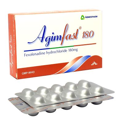 Agimfast 180 Fexofenadin HCl 180mg Agimexpharm (T144/H20v)