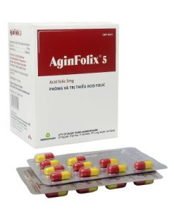 Aginfolix 5 Acid Folic 5mg Agimexpharm (T96/H100v)