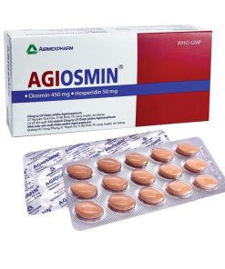 Agiosmin  Diosmin 450mg Hesperidin 50mg Agimexpharm (T130/H60v)