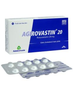Agirovastin 20 Rosuvastatin 20mg Agimexpharm (T240/H30v)