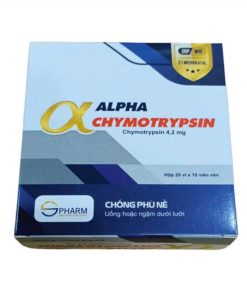 Alphachymotrypsin 4.200 IU S. Pharm (Hộp 200 viên)