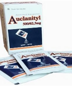 Auclanityl 500/62,5 Tipharco (Hộp 12 gói)