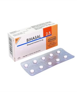 BIHASAL 2,5 Bisoprolol  Hasan (Hộp 50 viên)