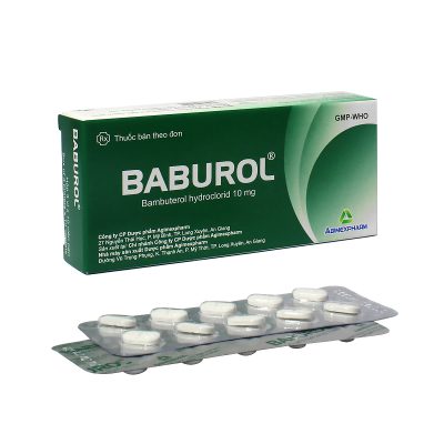 Baburol Bambuterol hydroclorid 10mg Agimexpharm (T450/H30v)
