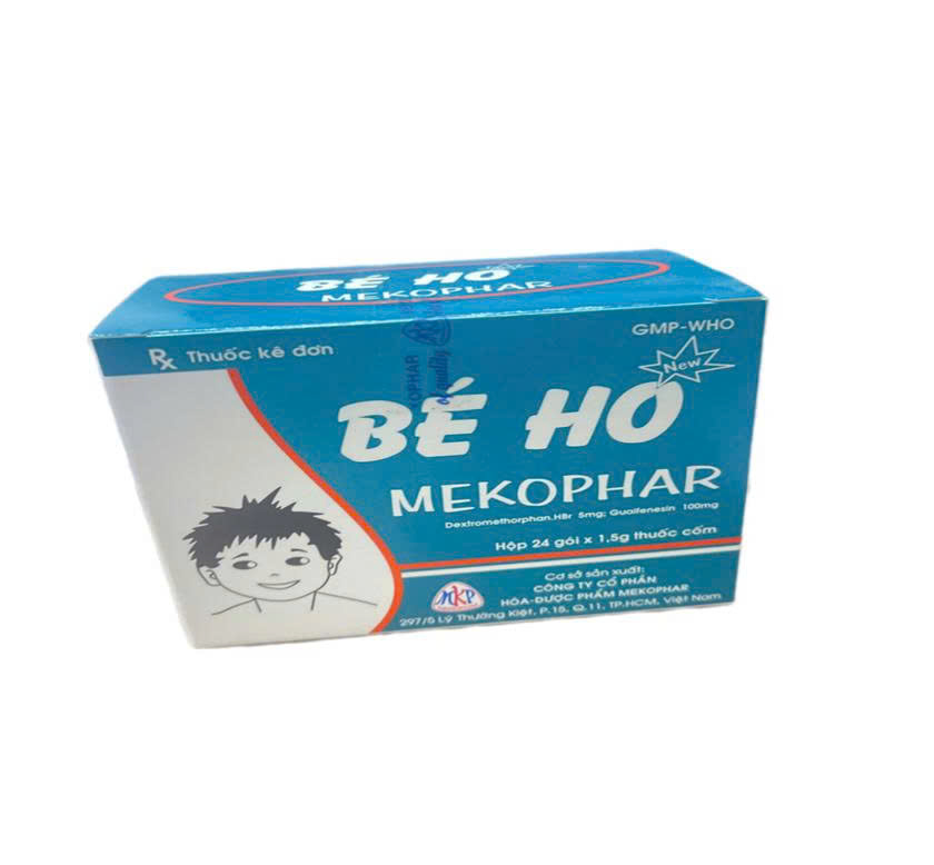 Bé Ho Mekophar Mekophar (Hộp 24 gói)