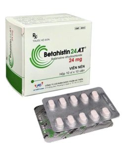 Betahistin 24mg An Thiên (Hộp 100 viên)