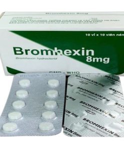 Bromhexin 8mg Tipharco (Hộp 100 viên)