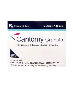 CANTOMY GRANULE Cefdinir 125mg Hasan (Hộp 30 gói)