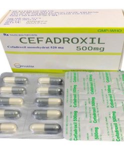 Cefadroxil 500mg S.Pharm (Hộp 100 viên)
