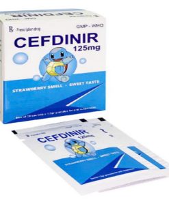 Cefdinir 125mg S.Pharma (Hộp 30 gói)