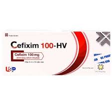 Cefixim 100 HV Cefixim 100mg US.Pharma (Hộp 30 viên)