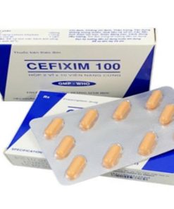 Cefixim 100mg Tipharco (Hộp 20 viên)