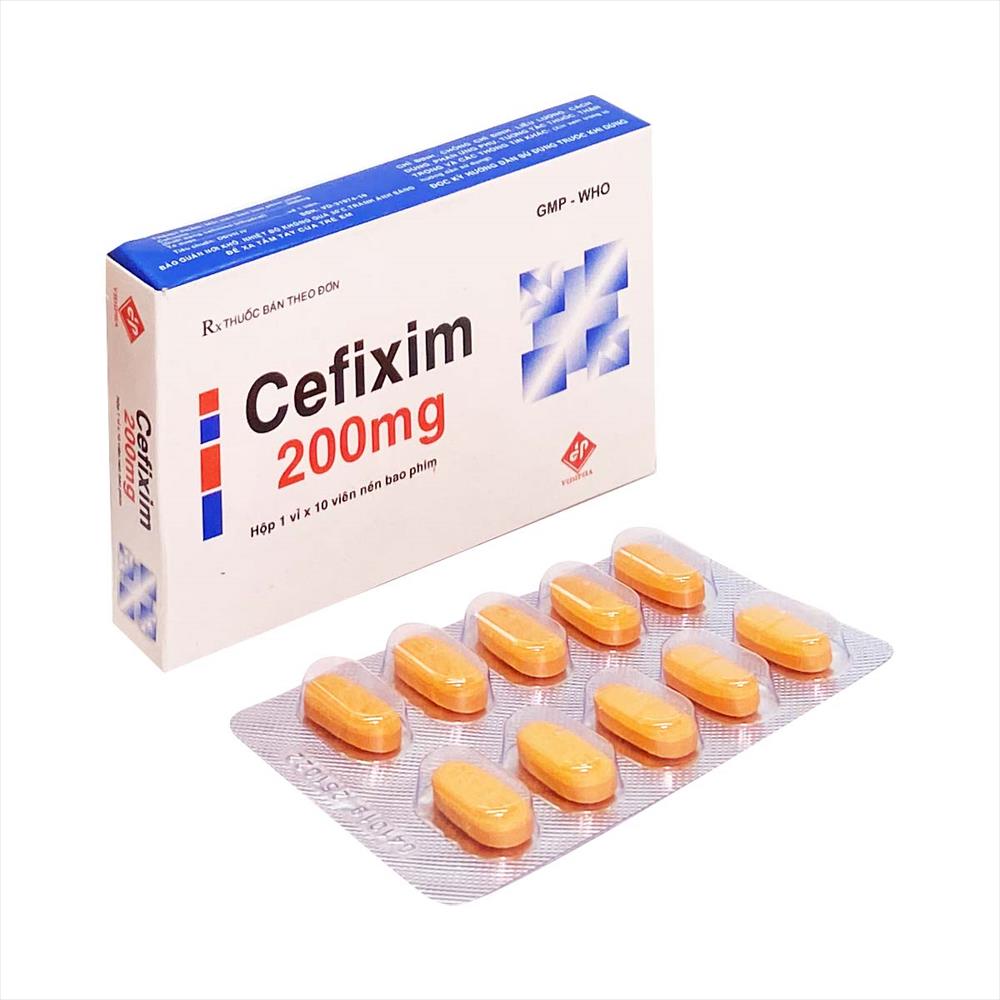 Cefixim 200mg Vidipha (Hộp 10 viên)