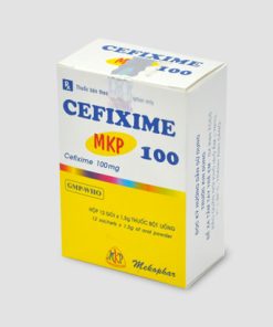 Cefixime 100mg Mekophar (Hộp 12 gói)