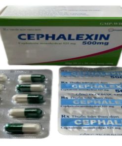 Cephalexin 500mg S.Pharma (Hộp 100 viên)