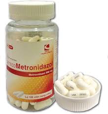 Ceteco Metronidazol 500mg TW3 (Chai 100 viên)