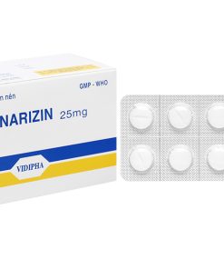 Cinnarizin 25mg Vidipha (Hộp 100 viên)
