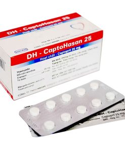 DH - CaptoHasan 25  Captopril 25 mg Hasan (Hộp 100 viên)