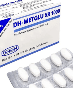 DH - Metglu XR 1000 Metformin 1000mg  Hasan (Hộp 50 viên)