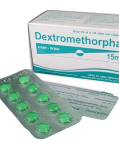 Dextromethorphan 15mg Tipharco (Hộp 100 viên)