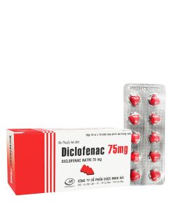 Diclofenac 75mg Minh Hải (Hộp 100 viên)