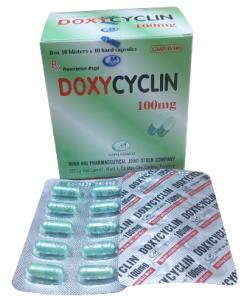 Doxycyclin 100mg Minh Hải (Hộp 100 viên)