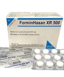 FORMINHASAN XR 500 Metformin 500 mg Hasan (Hộp 75 viên)