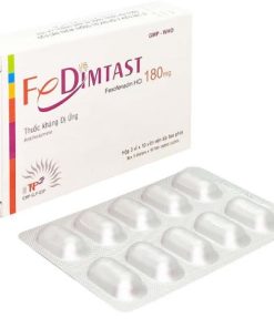 Fedimtast 180 Fexofenadine 180mg Thành Nam (Hộp 30 viên)