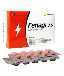Fenagi 75  Diclofenac natri 75mg Agimexpharm (T144/H100v)