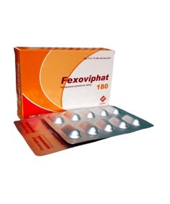 Fexoviphat 180 Fexofenadine 180mg Vidipha (Hộp 30 viên)