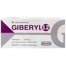 GIBERYL 12 Galantamin 12mg Hasan (Hộp 42 viên)