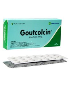Goutcolcin Colchicin 1mg Agimexpharm (T375/H40v)