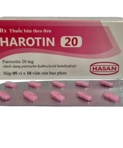 HAROTIN 20  Paroxetin 20mg Hasan (Hộp 50 viên)