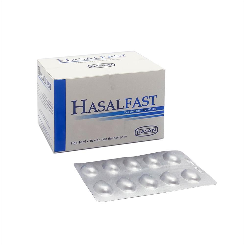 HASALFAST 60 Fexofenadine Hasan (Hộp 100 viên)