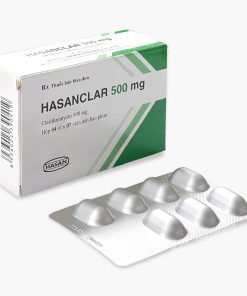HASANCLAR 500 Clarithromycin 500mg Hasan (Hộp 28 viên)