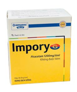 Impory G Piracetam 1200mg HD Pharma (Hộp 30 ống)