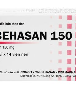 IrbeHasan 150 Irbesartan 150mg Hasan (Hộp 28 viên)