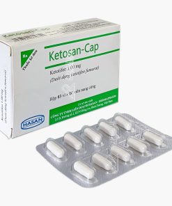 Ketosan (capsules) Ketotifen 1 mg Hasan (Hộp 30 viên)